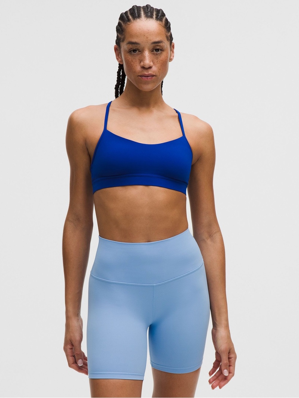 Lululemon Cobalt Blue Flow Y Bra